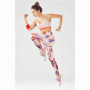 FABLETICS Stella High Rise Leggings Daydream Mesh Floral